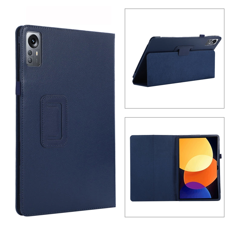 Litchi Texture Leather Tablet Case with Holder, For Lenovo Tab P11 Pro Gen 2, For Xiaomi Pad 5 Pro 12.4