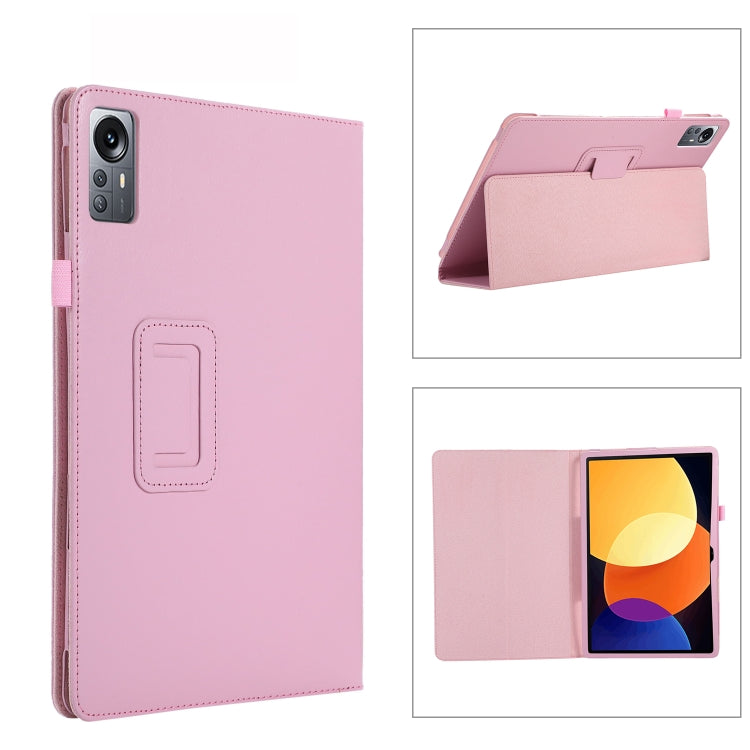 Litchi Texture Leather Tablet Case with Holder, For Lenovo Tab P11 Pro Gen 2, For Xiaomi Pad 5 Pro 12.4