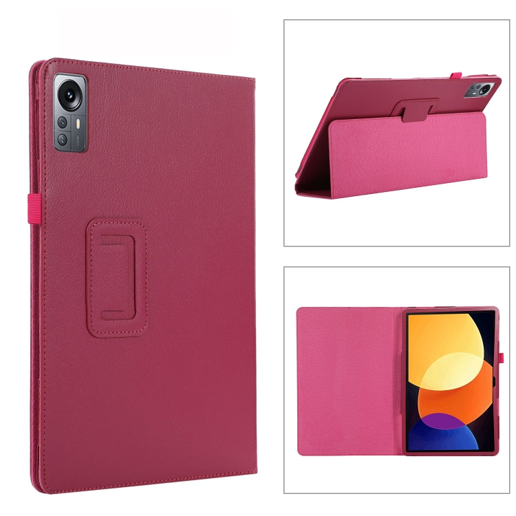 Litchi Texture Leather Tablet Case with Holder, For Lenovo Tab P11 Pro Gen 2, For Xiaomi Pad 5 Pro 12.4