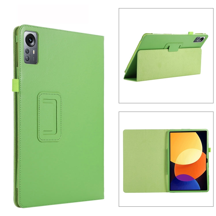 Litchi Texture Leather Tablet Case with Holder, For Lenovo Tab P11 Pro Gen 2, For Xiaomi Pad 5 Pro 12.4