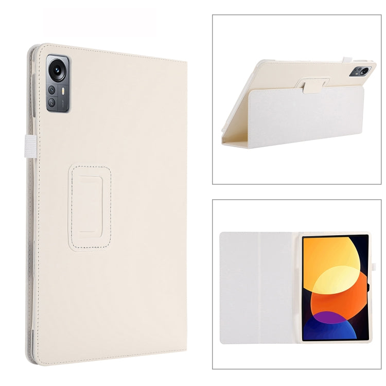 Litchi Texture Leather Tablet Case with Holder, For Lenovo Tab P11 Pro Gen 2, For Xiaomi Pad 5 Pro 12.4
