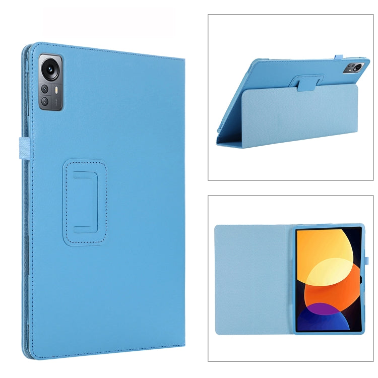 Litchi Texture Leather Tablet Case with Holder, For Lenovo Tab P11 Pro Gen 2, For Xiaomi Pad 5 Pro 12.4
