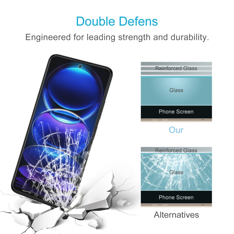 0.26mm 9H 2.5D Tempered Glass Film, For Xiaomi Redmi Note 12 China / Note 12 Global (1 PC), For Xiaomi Redmi Note 12 Pro / 12 Pro+ / 12 Explorer / Note 12 Pro Speed (1 PC)