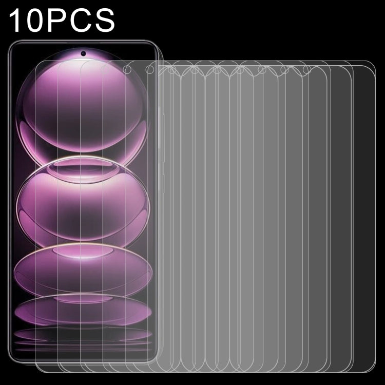 10pcs 0.26mm 9H 2.5D Tempered Glass Film, For Xiaomi Redmi Note 12 China / Note 12 Global (10 PCS), For Xiaomi Redmi Note 12 Pro / 12 Pro+ / 12 Explorer / Note 12 Pro Speed (10 PCS)