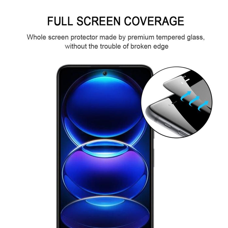 Full Glue Full Cover Screen Protector Tempered Glass Film, For Xiaomi Redmi Note 12 China (1 PC), For Xiaomi Redmi Note 12 Pro / 12 Pro+ / 12 Explorer / Note 12 Pro Speed (1 PC)