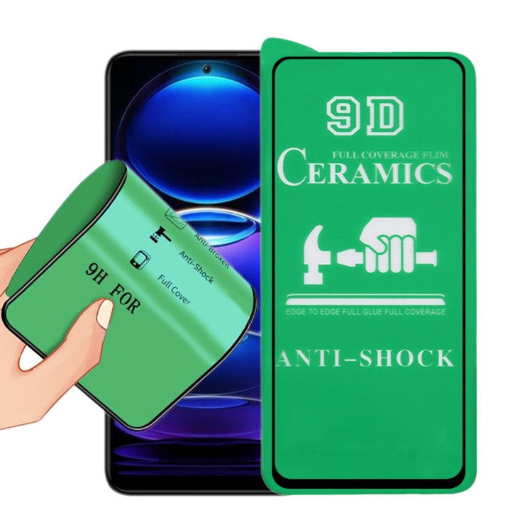 9D Full Screen Full Glue Ceramic Film, For Xiaomi Redmi Note 12 China / Note 12 Global (1 PC), For Xiaomi Redmi Note 12 Pro / 12 Pro+ / 12 Explorer (1 PC)