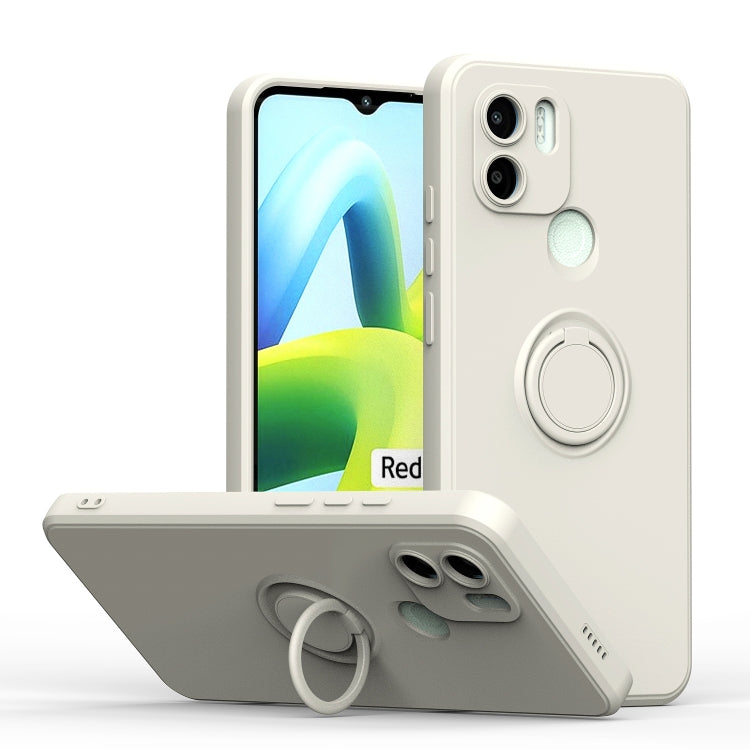 Ring Kickstand TPU Silicone Phone Case, For Xiaomi Redmi A1, For Samsung Galaxy S23 ultra 5G