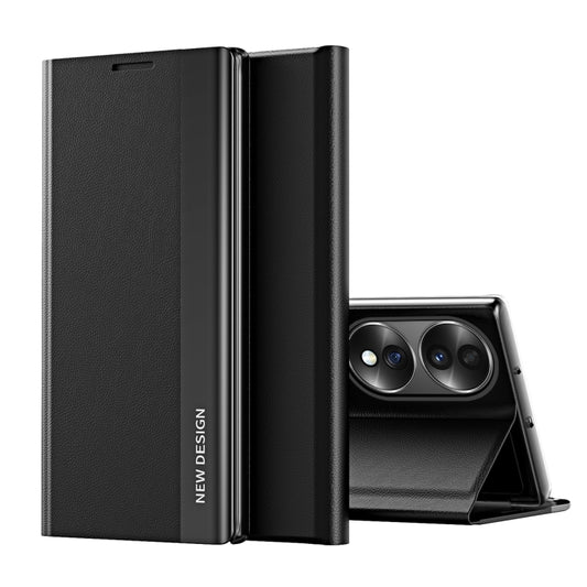 Side Electroplated Magnetic Leather Phone Case, For OPPO Reno8, For Honor 70, For Xiaomi 12T / 12T Pro / Redmi K50 Ultra
