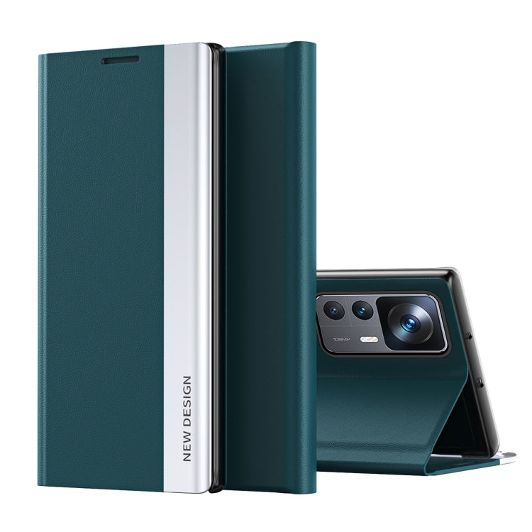 Side Electroplated Magnetic Leather Phone Case, For Honor 70, For Xiaomi 12T / 12T Pro / Redmi K50 Ultra