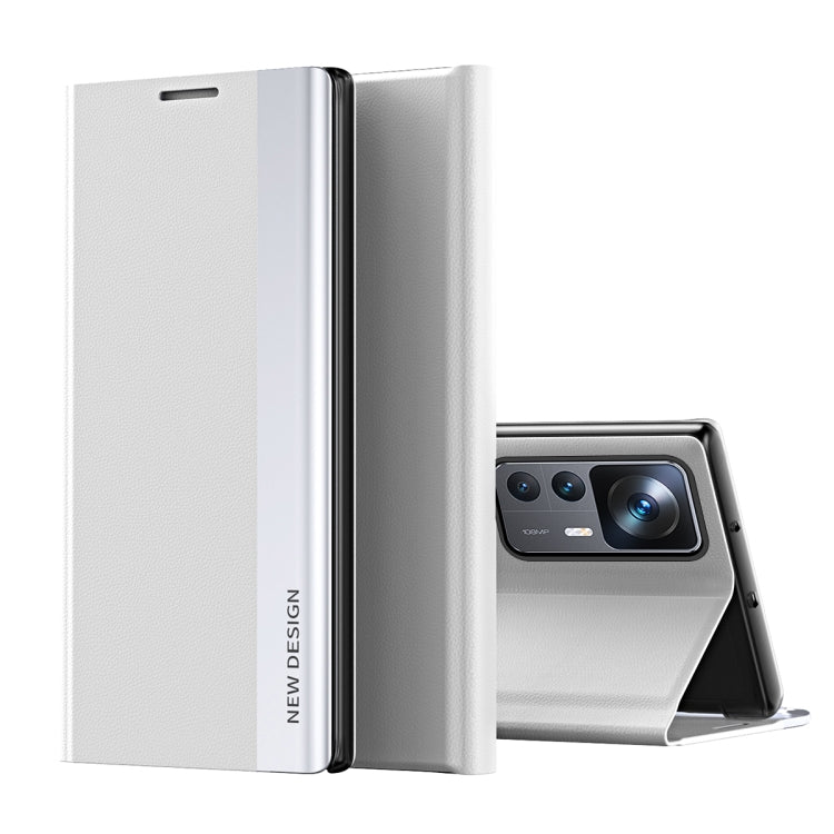 Side Electroplated Magnetic Leather Phone Case, For Honor 70, For Xiaomi 12T / 12T Pro / Redmi K50 Ultra