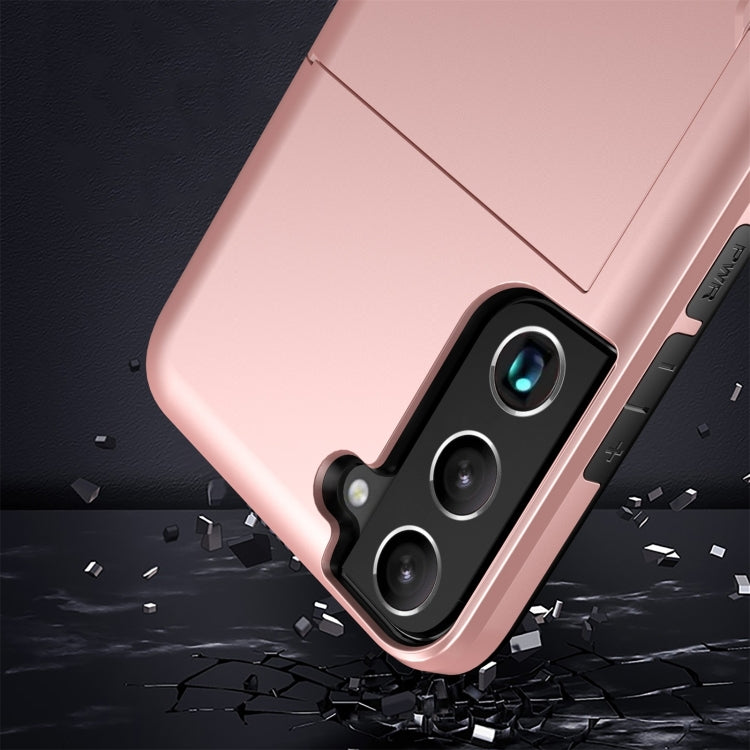 Shockproof Armor Phone Case with Card Slot, For Samsung Galaxy S23 5G, For Samsung Galaxy S23+ 5G, For Samsung Galaxy S23 Ultra 5G