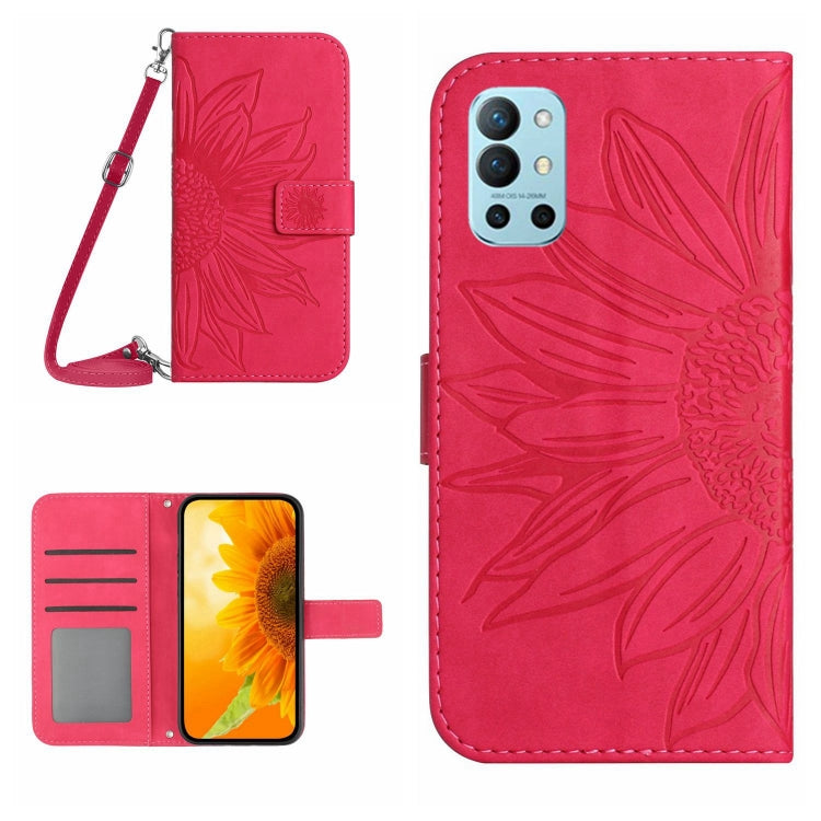 Skin Feel Sun Flower Pattern Flip Leather Phone Case with Lanyard, For Realme GT Neo3, For OnePlus 9, For OnePlus 9 Pro, For OnePlus 9R