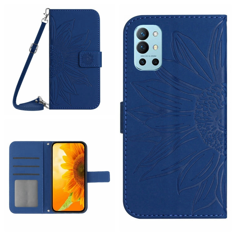 Skin Feel Sun Flower Pattern Flip Leather Phone Case with Lanyard, For OnePlus 10 Pro, For OnePlus 10R, For OnePlus 10T, For OnePlus Nord 2
