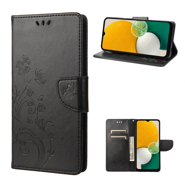 Butterfly Flower Pattern Flip Leather Phone Case, For Samsung Galaxy A14 5G, For Xiaomi 12T / 12T Pro / Redmi K50 Ultra, For Google Pixel 7 5G, For Google Pixel 7 Pro 5G