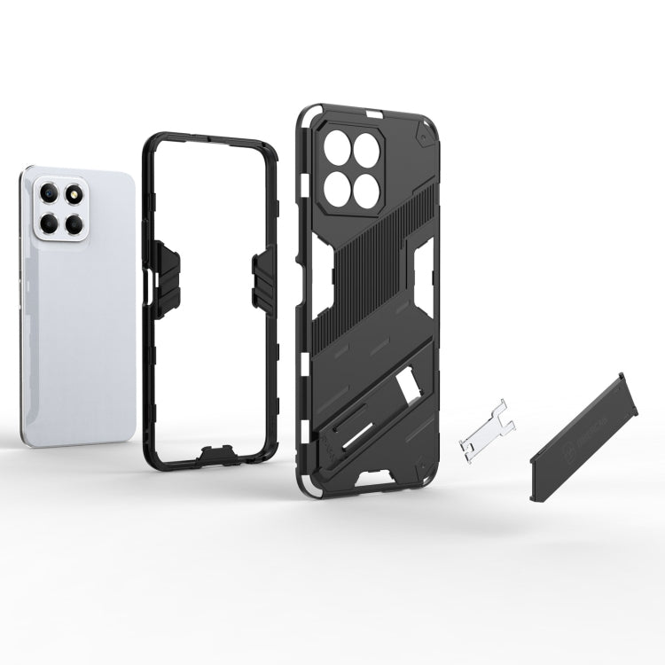 Punk Armor PC + TPU Phone Case with Holder, For Honor X8 5G, For Honor 90 Pro, For Honor 90