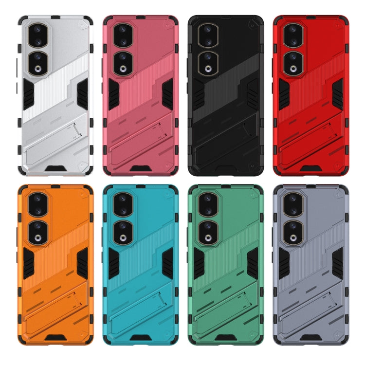 Punk Armor PC + TPU Phone Case with Holder, For Honor 90 Pro, For Honor X8 5G, For Honor 90