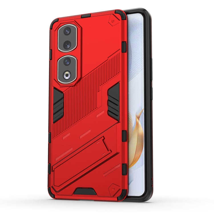 Punk Armor PC + TPU Phone Case with Holder, For Honor 90 Pro, For Honor X8 5G, For Honor 90