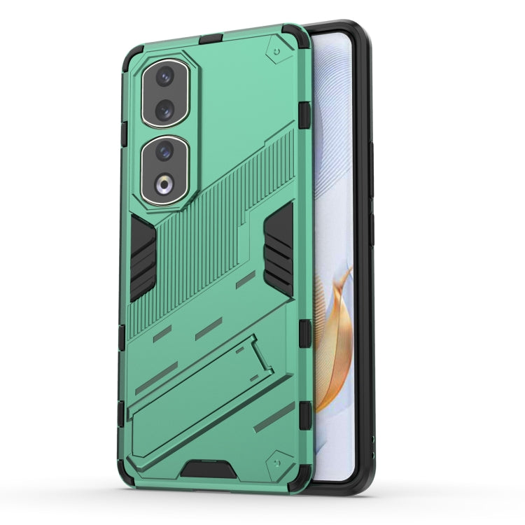 Punk Armor PC + TPU Phone Case with Holder, For Honor 90 Pro, For Honor X8 5G, For Honor 90