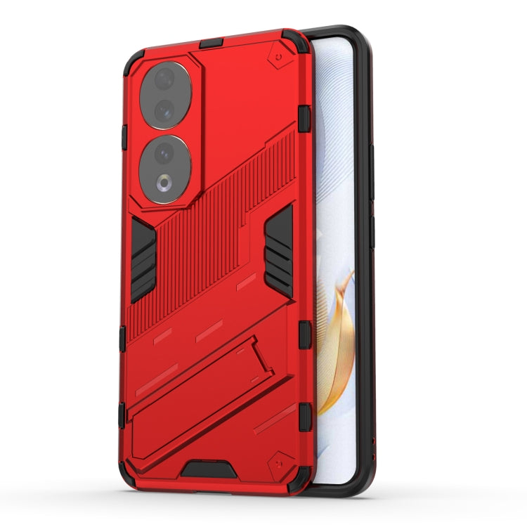 Punk Armor PC + TPU Phone Case with Holder, For Honor X8 5G, For Honor 90 Pro, For Honor 90