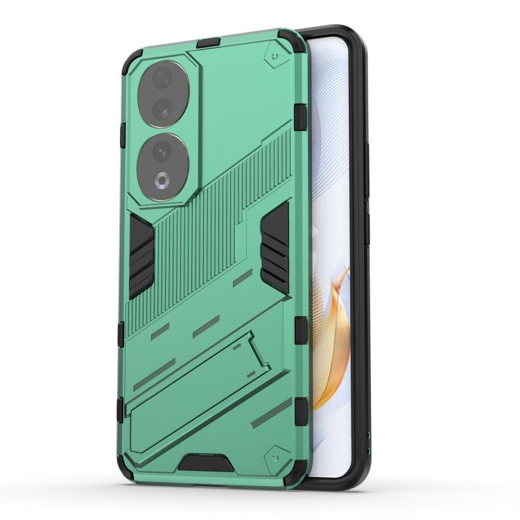 Punk Armor PC + TPU Phone Case with Holder, For Honor 90 Pro, For Honor X8 5G, For Honor 90