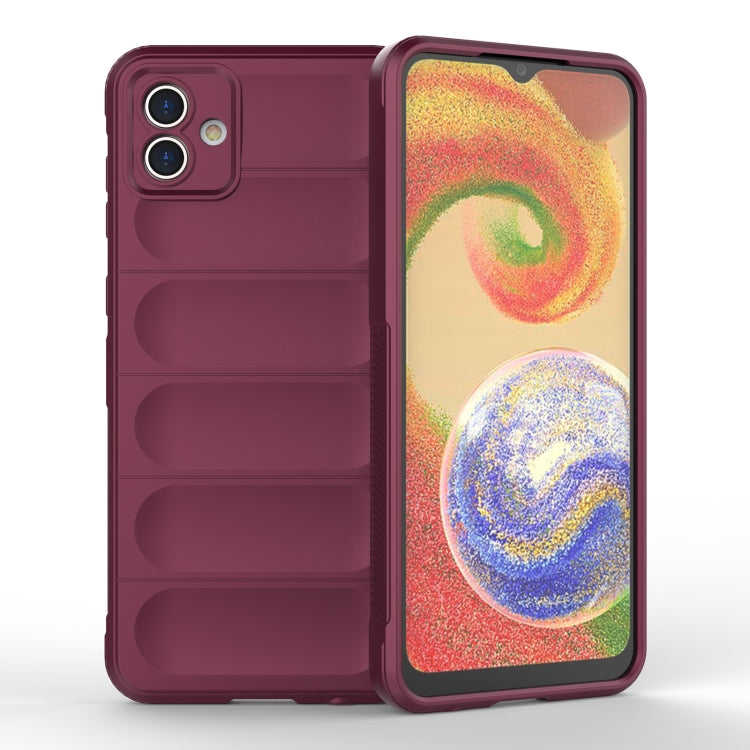 Magic Shield TPU + Flannel Phone Case, For Samsung Galaxy A04 4G