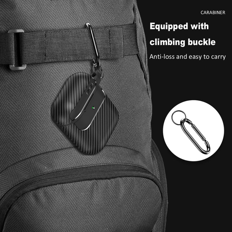 Carbon Fiber Texture Anti-fall Earphone Protective Case, For AirPods 1 / 2, For AirPods 3, For AirPods Pro