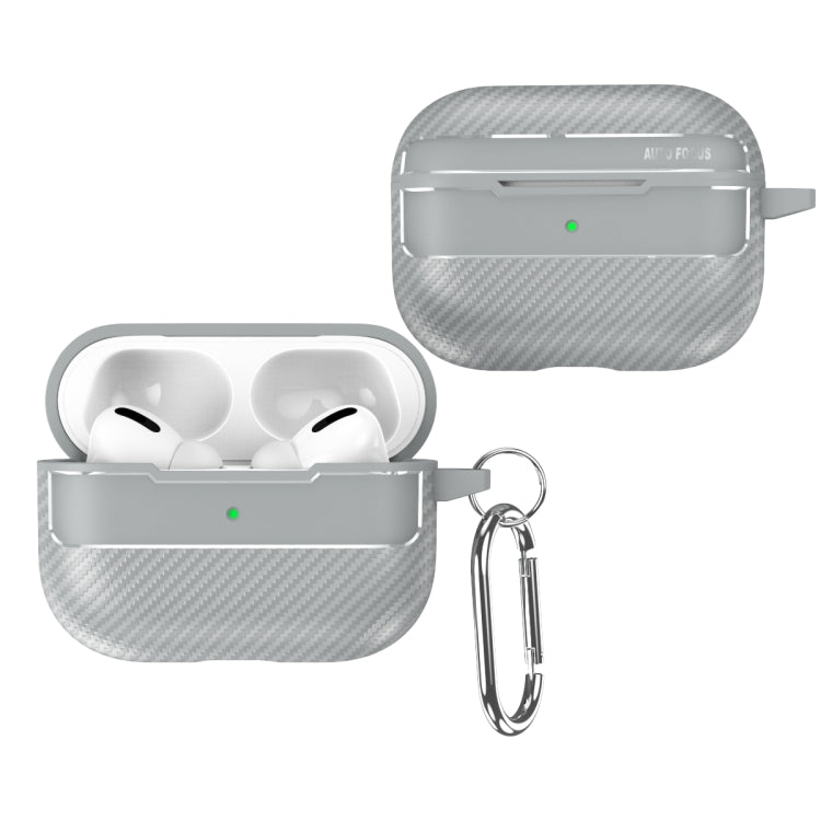 Carbon Fiber Texture Anti-fall Earphone Protective Case, For AirPods 1 / 2, For AirPods 3, For AirPods Pro