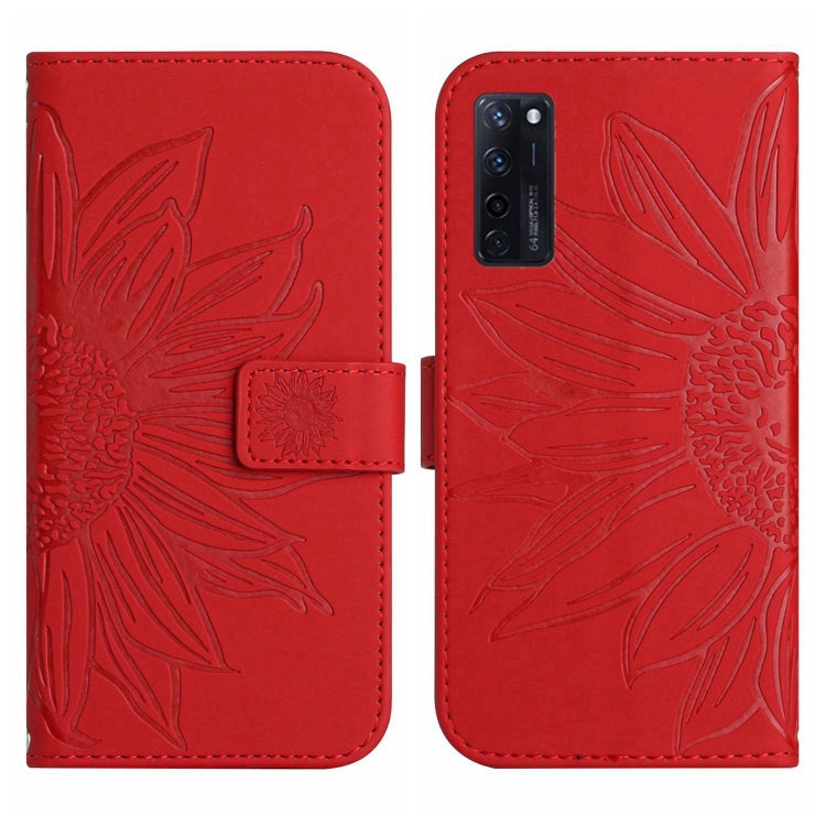 Skin Feel Sun Flower Pattern Flip Leather Phone Case with Lanyard, For ZTE Axon 20 4G/20 5G, For ZTE Axon 30 5G, For ZTE Blade A31, For ZTE Blade A51/A7P