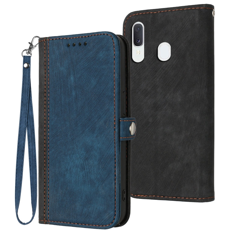Side Buckle Double Fold Hand Strap Leather Phone Case, For Samsung Galaxy A33 5G, For Samsung Galaxy A53 5G, For Samsung Galaxy M13 Indian / F13, For Samsung Galaxy M33, For Samsung Galaxy M53, For Samsung Galaxy A20e, For Samsung Galaxy A20s          ...