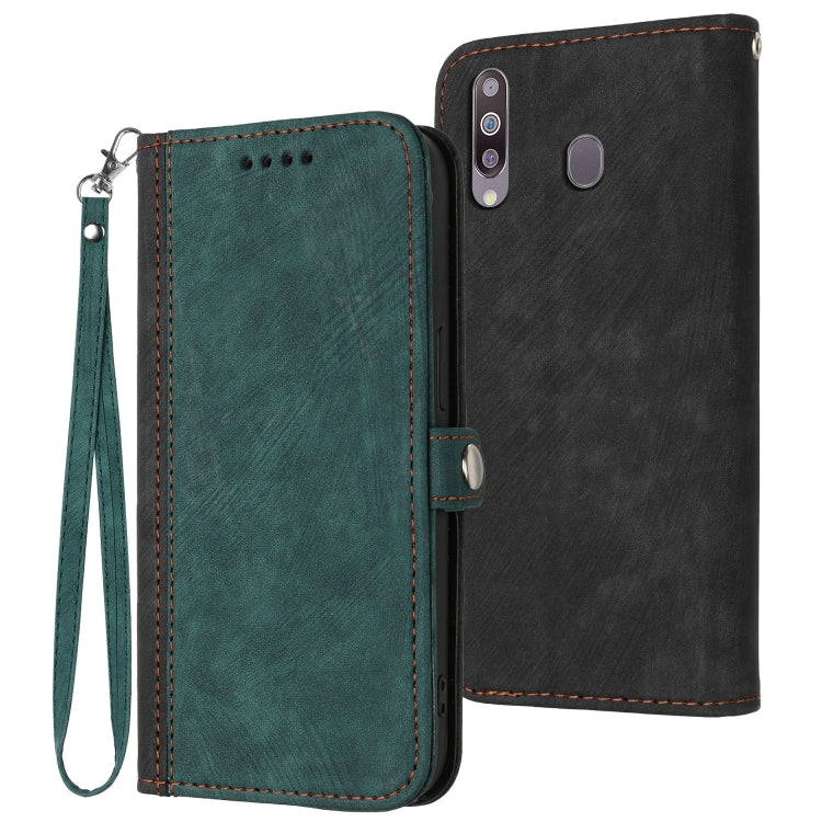 Side Buckle Double Fold Hand Strap Leather Phone Case, For Samsung Galaxy A33 5G, For Samsung Galaxy A53 5G, For Samsung Galaxy M13 Indian / F13, For Samsung Galaxy M33, For Samsung Galaxy M53, For Samsung Galaxy A20e, For Samsung Galaxy A20s          ...