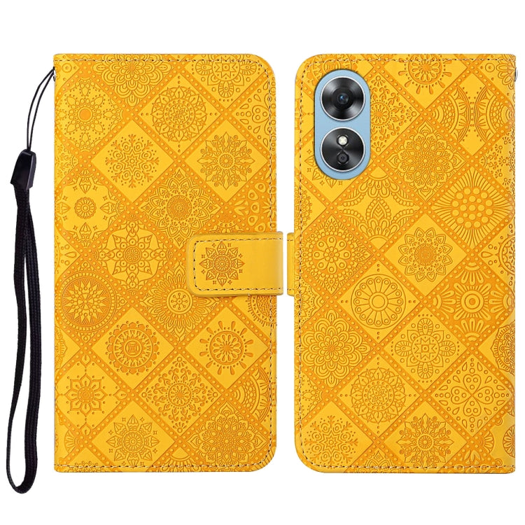 Ethnic Style Embossed Pattern Leather Phone Case, For Samsung Galaxy A14 5G, For Samsung Galaxy A23e, For OPPO A17, For OPPO A57 2022, For OPPO Reno8, For OPPO Reno8 Pro
