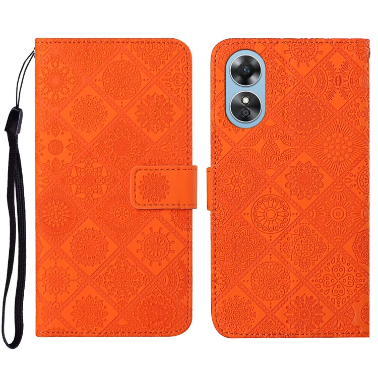 Ethnic Style Embossed Pattern Leather Phone Case, For Samsung Galaxy A14 5G, For Samsung Galaxy A23e, For OPPO A17, For OPPO A57 2022, For OPPO Reno8, For OPPO Reno8 Pro