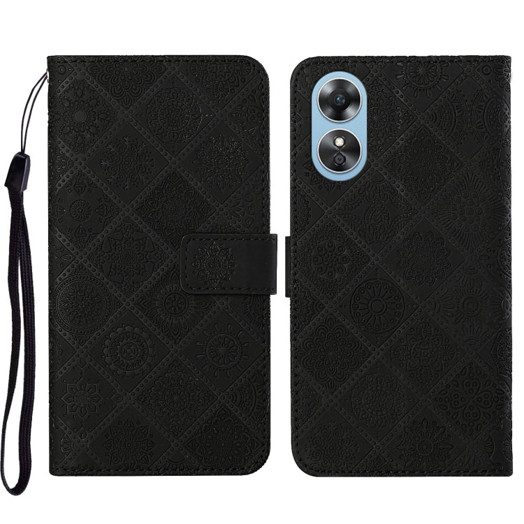 Ethnic Style Embossed Pattern Leather Phone Case, For Samsung Galaxy A14 5G, For Samsung Galaxy A23e, For OPPO A17, For OPPO A57 2022, For OPPO Reno8, For OPPO Reno8 Pro