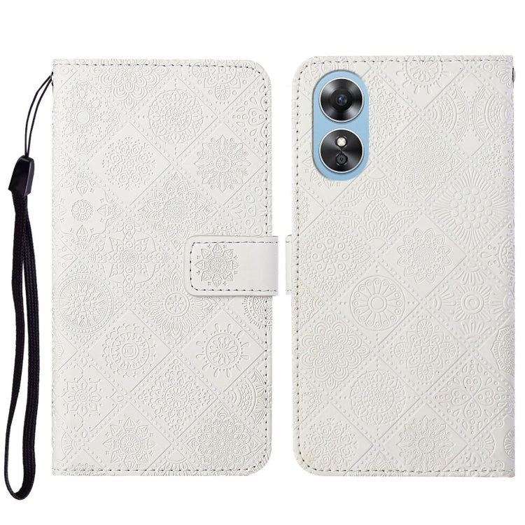 Ethnic Style Embossed Pattern Leather Phone Case, For Samsung Galaxy A14 5G, For Samsung Galaxy A23e, For OPPO A17, For OPPO A57 2022, For OPPO Reno8, For OPPO Reno8 Pro