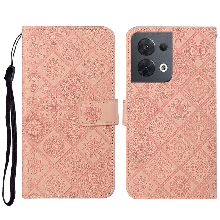 Ethnic Style Embossed Pattern Leather Phone Case, For Samsung Galaxy A14 5G, For Samsung Galaxy A23e, For OPPO A17, For OPPO A57 2022, For OPPO Reno8, For OPPO Reno8 Pro