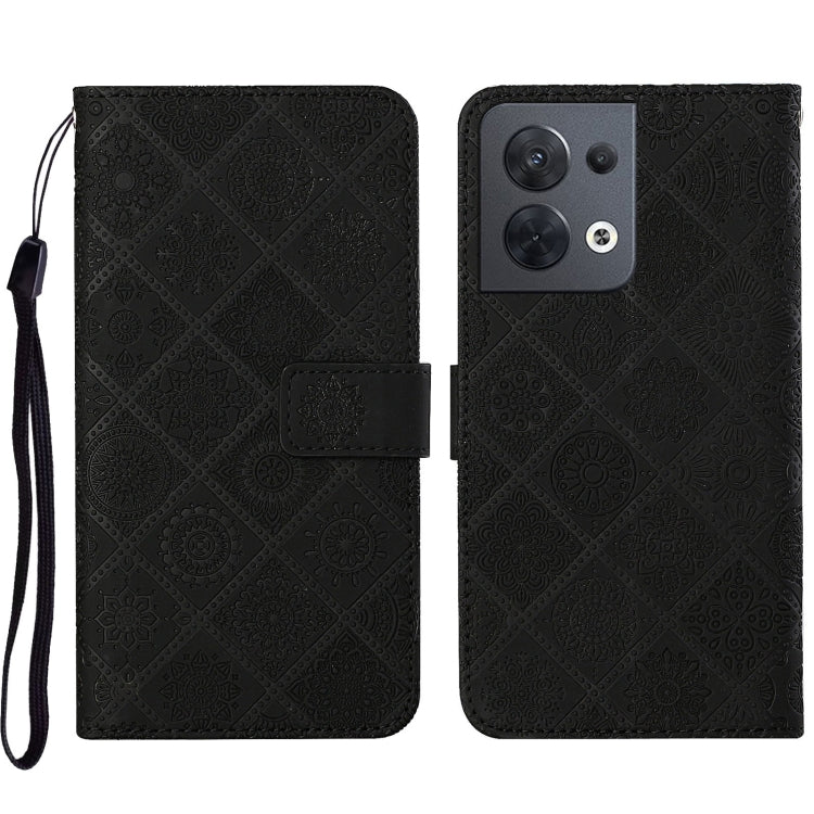 Ethnic Style Embossed Pattern Leather Phone Case, For Samsung Galaxy A14 5G, For Samsung Galaxy A23e, For OPPO A17, For OPPO A57 2022, For OPPO Reno8, For OPPO Reno8 Pro