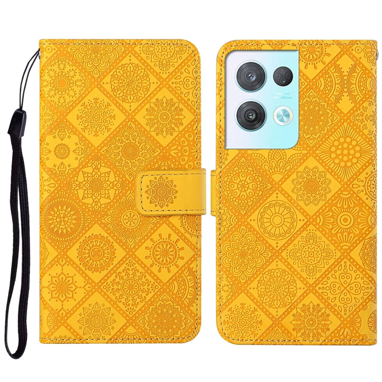 Ethnic Style Embossed Pattern Leather Phone Case, For Samsung Galaxy A14 5G, For Samsung Galaxy A23e, For OPPO A17, For OPPO A57 2022, For OPPO Reno8, For OPPO Reno8 Pro