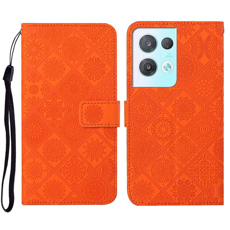 Ethnic Style Embossed Pattern Leather Phone Case, For Samsung Galaxy A14 5G, For Samsung Galaxy A23e, For OPPO A17, For OPPO A57 2022, For OPPO Reno8, For OPPO Reno8 Pro