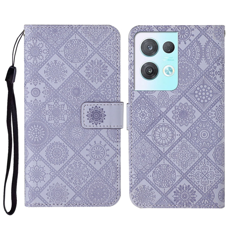 Ethnic Style Embossed Pattern Leather Phone Case, For Samsung Galaxy A14 5G, For Samsung Galaxy A23e, For OPPO A17, For OPPO A57 2022, For OPPO Reno8, For OPPO Reno8 Pro