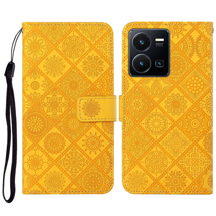 Ethnic Style Embossed Pattern Leather Phone Case, For Samsung Galaxy S23 5G, For Samsung Galaxy S23+ 5G, For Samsung Galaxy S23 Ultra 5G, For vivo Y16, For vivo Y22s, For Xiaomi Redmi A1