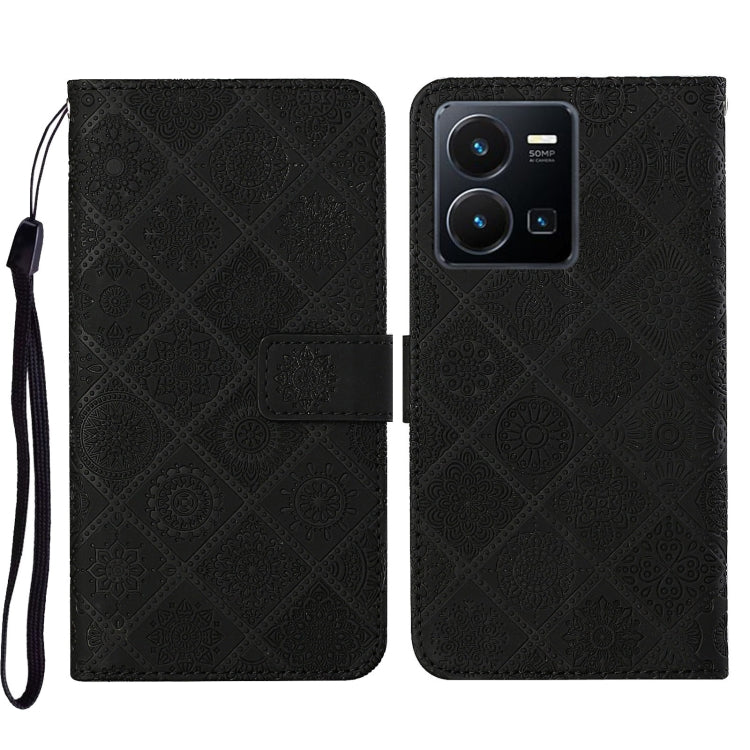 Ethnic Style Embossed Pattern Leather Phone Case, For Samsung Galaxy S23 5G, For Samsung Galaxy S23+ 5G, For Samsung Galaxy S23 Ultra 5G, For vivo Y16, For vivo Y22s, For Xiaomi Redmi A1