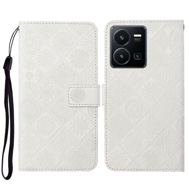 Ethnic Style Embossed Pattern Leather Phone Case, For Samsung Galaxy S23 5G, For Samsung Galaxy S23+ 5G, For Samsung Galaxy S23 Ultra 5G, For vivo Y16, For vivo Y22s, For Xiaomi Redmi A1