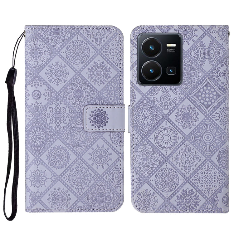 Ethnic Style Embossed Pattern Leather Phone Case, For Samsung Galaxy S23 5G, For Samsung Galaxy S23+ 5G, For Samsung Galaxy S23 Ultra 5G, For vivo Y16, For vivo Y22s, For Xiaomi Redmi A1