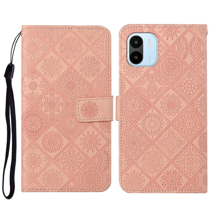 Ethnic Style Embossed Pattern Leather Phone Case, For Samsung Galaxy S23 5G, For Samsung Galaxy S23+ 5G, For Samsung Galaxy S23 Ultra 5G, For vivo Y16, For vivo Y22s, For Xiaomi Redmi A1