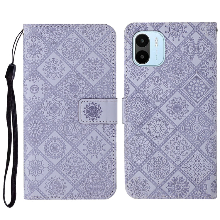 Ethnic Style Embossed Pattern Leather Phone Case, For Samsung Galaxy S23 5G, For Samsung Galaxy S23+ 5G, For Samsung Galaxy S23 Ultra 5G, For vivo Y16, For vivo Y22s, For Xiaomi Redmi A1