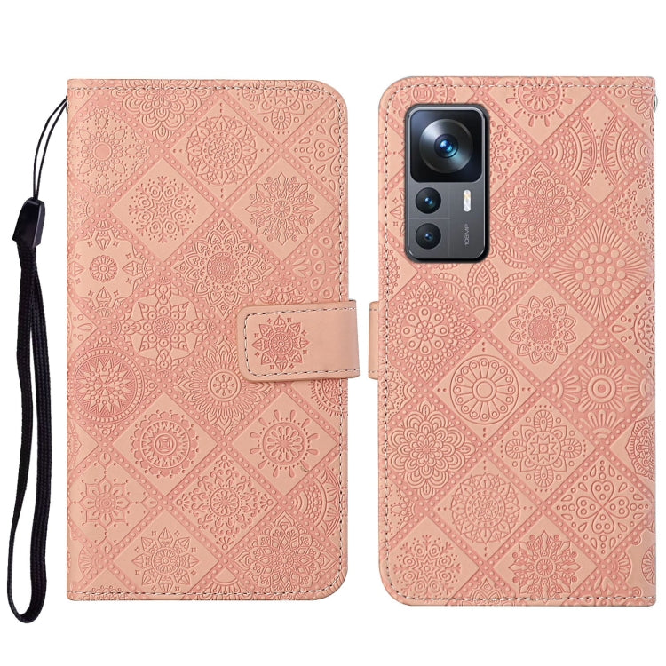 Ethnic Style Embossed Pattern Leather Phone Case, For Xiaomi 12T / 12T Pro / Redmi K50 Ultra
