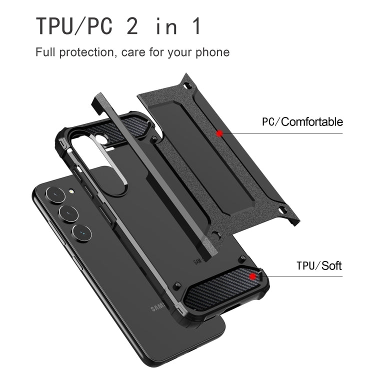 Magic Armor TPU Hard PC Phone Case, For Samsung Galaxy S23+ 5G, For Samsung Galaxy S23 Ultra 5G, For Samsung Galaxy S23 5G