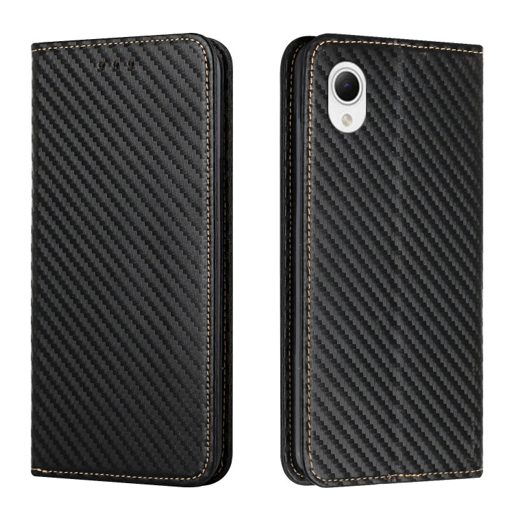 Carbon Fiber Texture Magnetic Flip Leather Phone Case, For Samsung Galaxy A14 5G, For Samsung Galaxy A23e, For OPPO A17, For OPPO A57 2022, For OPPO Reno8, For OPPO Reno8 Pro, For Samsung Galaxy S23 5G, For Samsung Galaxy S23+ 5G                       ...
