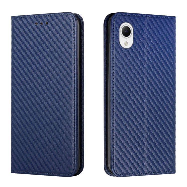 Carbon Fiber Texture Magnetic Flip Leather Phone Case, For Samsung Galaxy A14 5G, For Samsung Galaxy A23e, For OPPO A17, For OPPO A57 2022, For OPPO Reno8, For OPPO Reno8 Pro, For Samsung Galaxy S23 5G, For Samsung Galaxy S23+ 5G                       ...