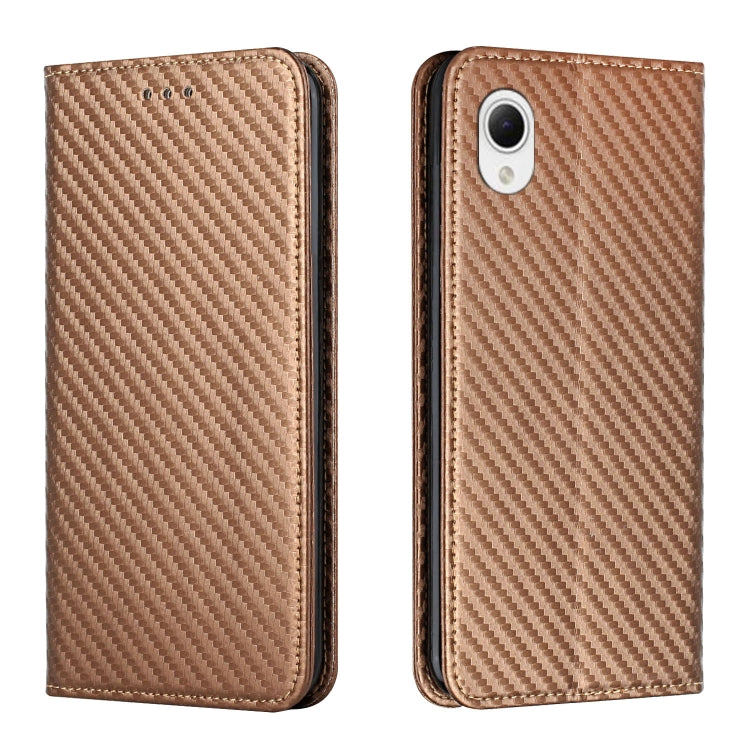 Carbon Fiber Texture Magnetic Flip Leather Phone Case, For Samsung Galaxy A14 5G, For Samsung Galaxy A23e, For OPPO A17, For OPPO A57 2022, For OPPO Reno8, For OPPO Reno8 Pro, For Samsung Galaxy S23 5G, For Samsung Galaxy S23+ 5G                       ...